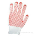 Cotton Working Gloves Non-slip Dots